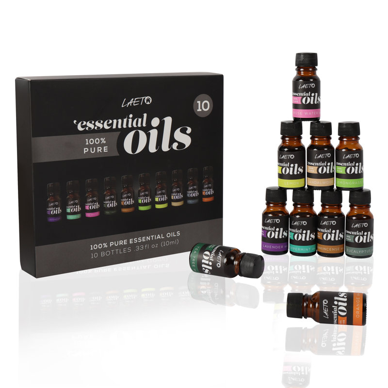 Aromatherapy Oils & Scents 10 Pack - 10ml
