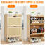 8 Pair Shoe Storage Cabinet-2049335397