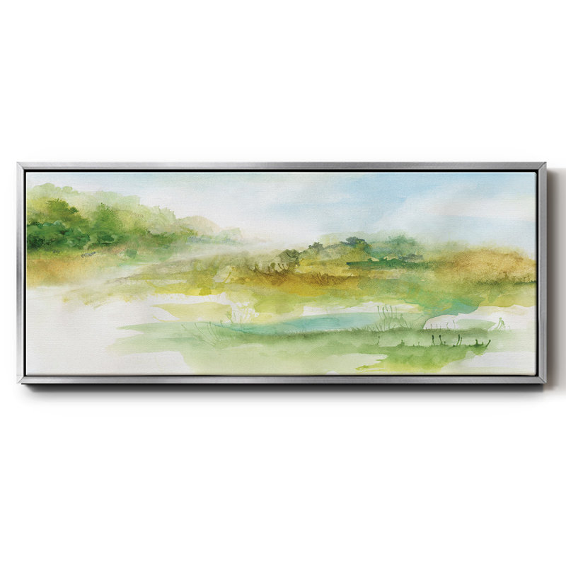 Dreamy Highland - toile encadrée, H 12 po x l 30 po