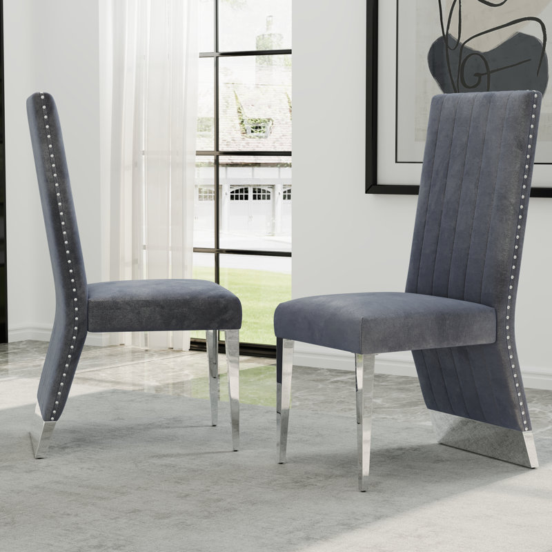  Chaise de salle à manger Parsons, Gris