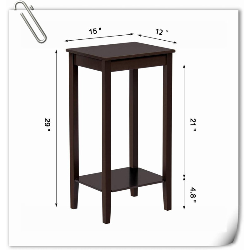 Avelaine Solid Wood End Table
