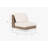 Brown Wicker Outdoor Armless Chair;-111448835-111448836