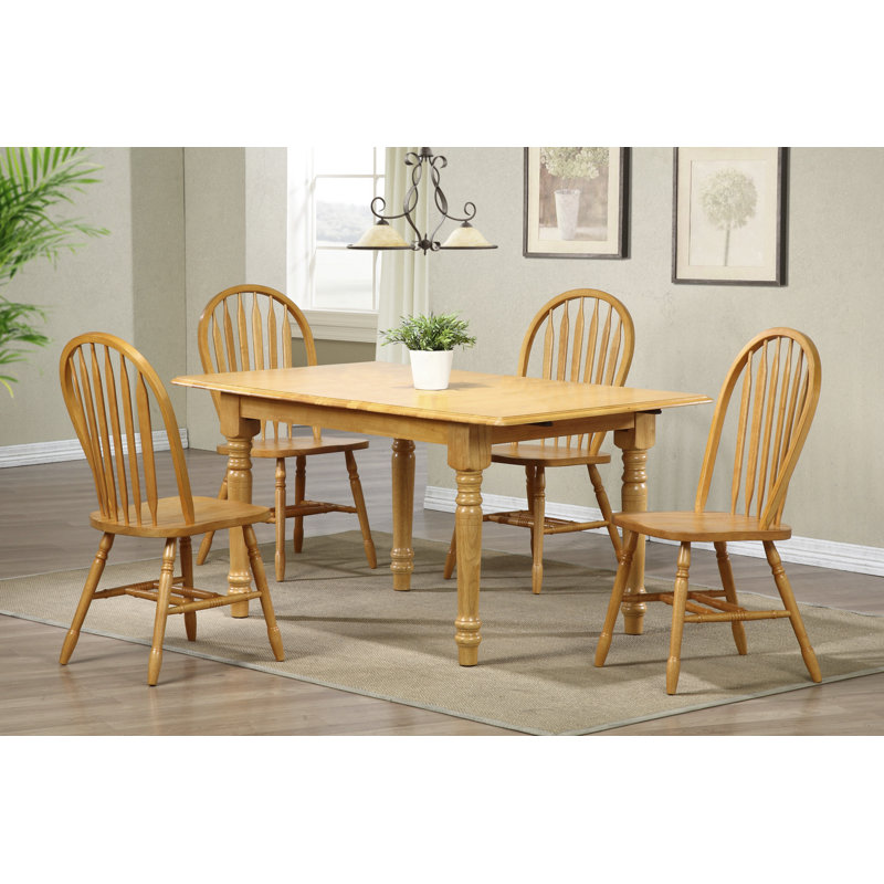 Langsa 4 - Person Four Leg Dining Set