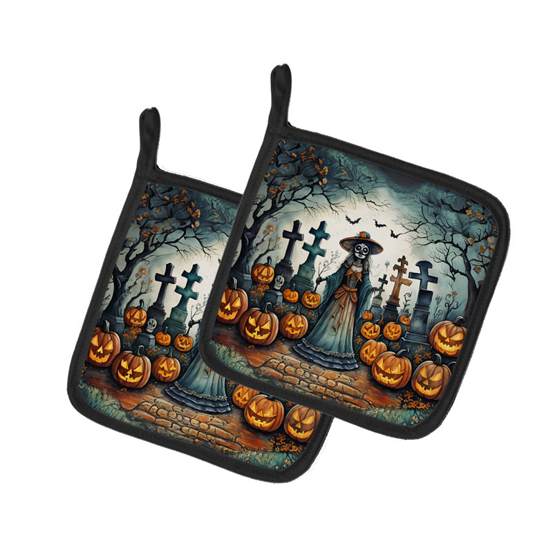 Paire de supports à casserole La Catrina