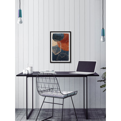 «Mute conflit» par - peinture encadrée