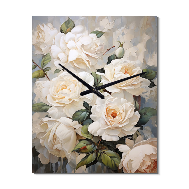 Horloge murale Danaja - Roses, Petit