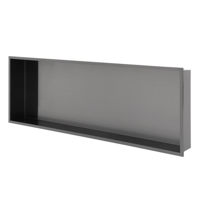 Niche de douche en acier inoxydable 37 po x 13 po
