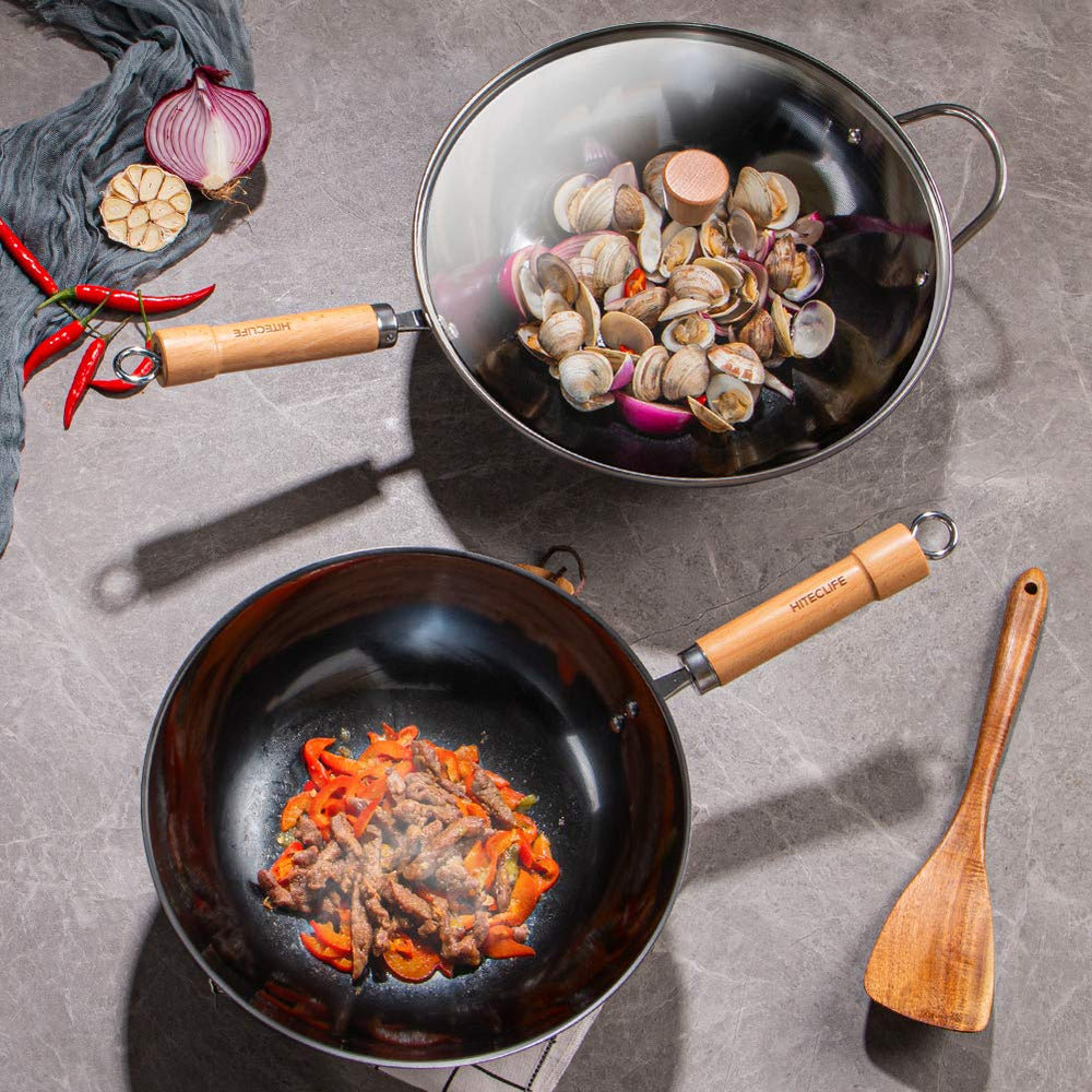 HITECLIFE 10 Piece NonStick Aluminum Cookware Set Wayfair