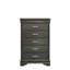 Commode moderne 5 tiroirs en bois-1640919782