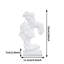 10" Abstract Kissing Couple Sculpture - Romantic Home Decor