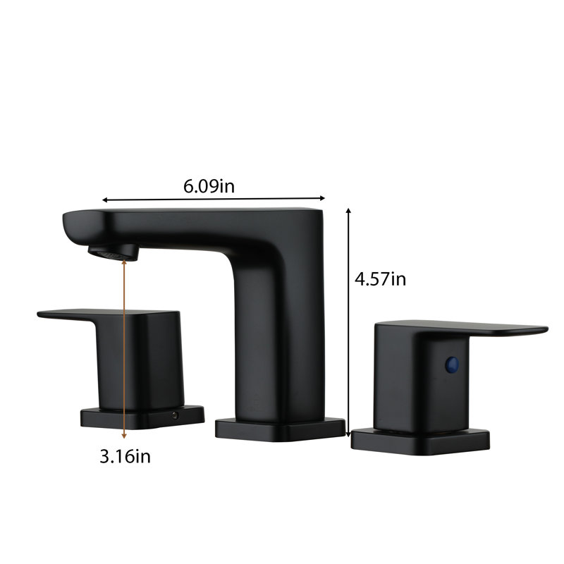 Probe 2-handle Bathroom Faucet with Drain Assembly