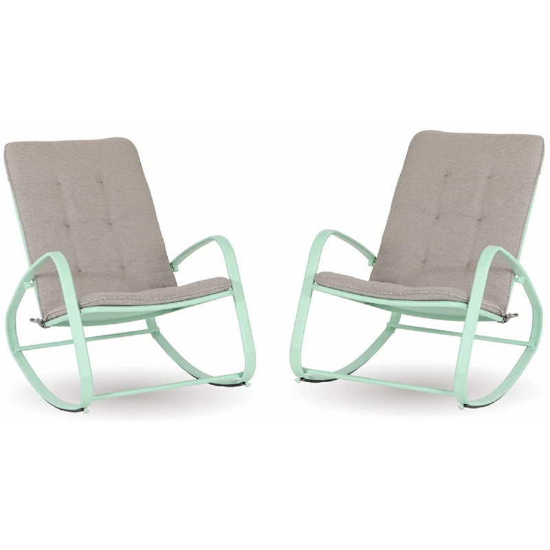 Metal Outdoor Chair, Green