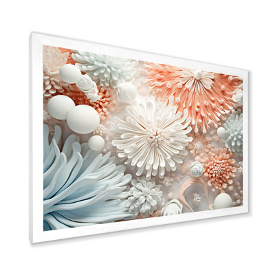 Colourful Coral Reef Heaven IV - Coastal Coral Under Water Large Wall Art
