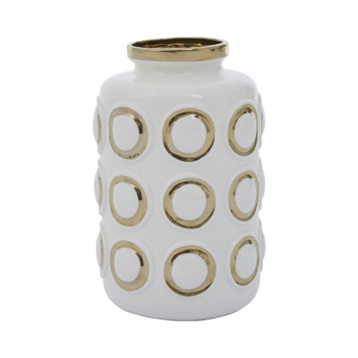 Doretha Cream 28Cm Ceramic Jar