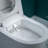 WOODBRIDGE Smart Toilet with 1000g MaP Flush Score, Foam Shield, Blackout Flush, Warm Drying, Wave Sensor Auto Open&Close, UV Water Sterilization, Wireless Remote, Smart Deodorization-120764172