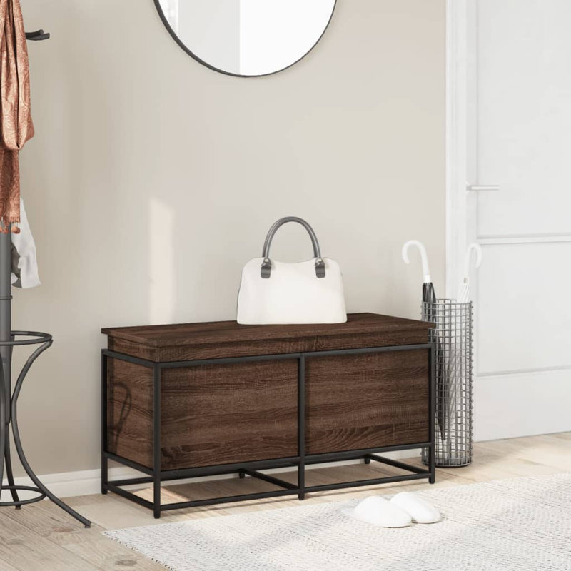 Storage Cabinet, Brown Oak