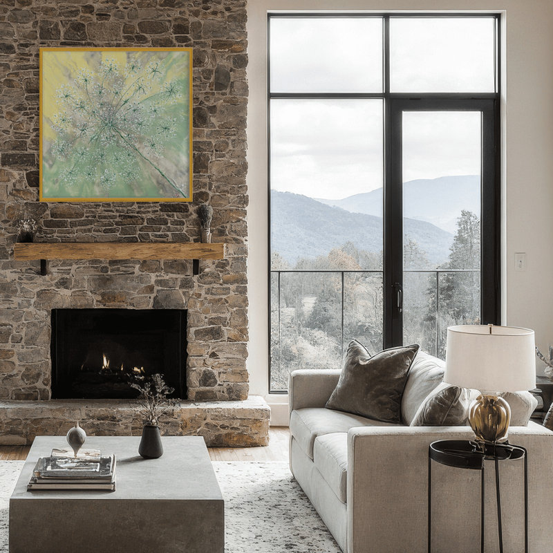 Art mural sur toile "Pastel Breeze" par Karen Biery, H 30 po x l 30 po, Framed Canvas, White
