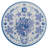 Acrylic Coasters Blue & White