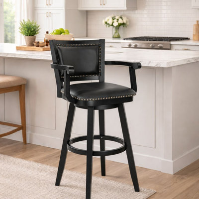 Tabouret de bar rotatif très haut Angelija