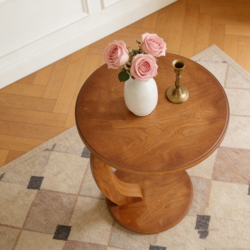 Table de bout pour canapé en C
