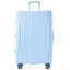 Ensembles de valises 3 pièces, valises rigides durables en ABS rigide avec roues pivotantes doubles 20/24/28 pouces (bleu ciel)