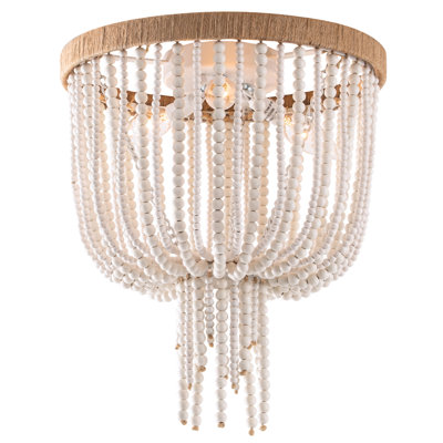 Stockwell Solid Wood Flush Mount