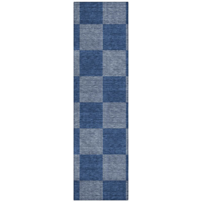 Machine Washable Indoor/Outdoor Buster ACN2345 Geometric Rug