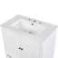Meuble-lavabo 30 po avec lavabo style rétro, espace de rangement multifonctionnel, tablette de porte, porte à fermeture en douceur-1546276235-1546276229