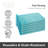 Set of 6 Kitchen Cloths Solid-101607989