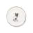 Jyrese 6'' Ceramic Appetizer Plate