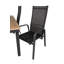 Navya 4 - Person Teak Patio Dining Set with Extendable Rectangular Table