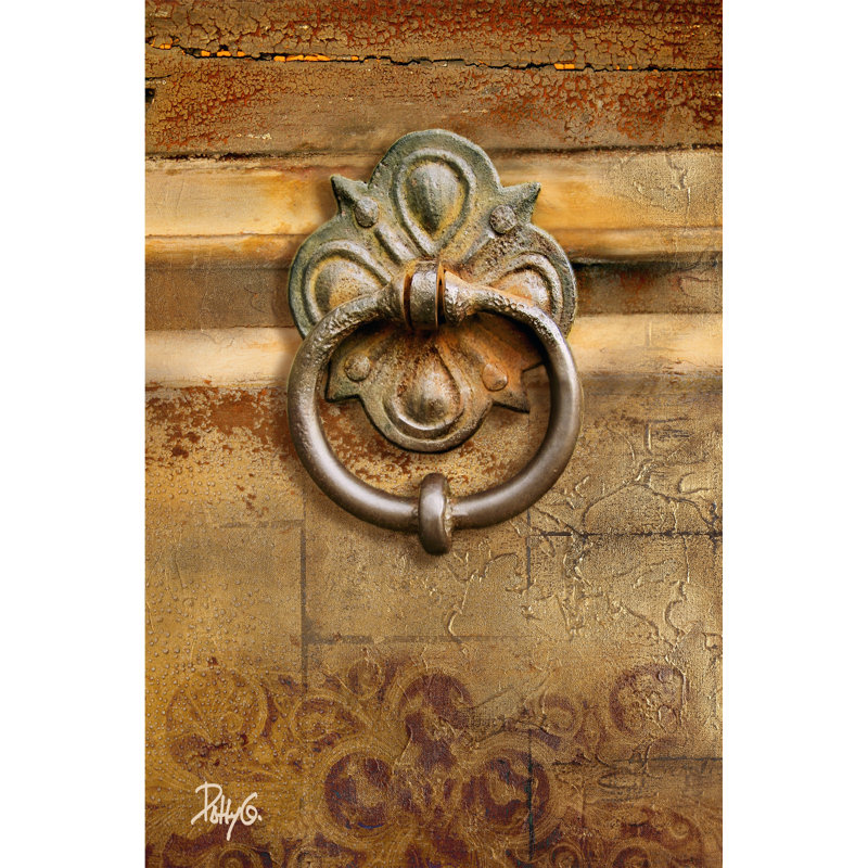 Handles On Gold II by Danny Head - Wrapped Canvas Print, 30cm W  x 46cm H