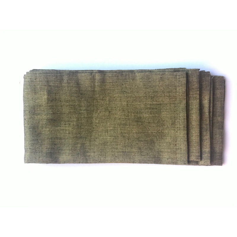 Lawton 100% Cotton Square Napkin, Brown