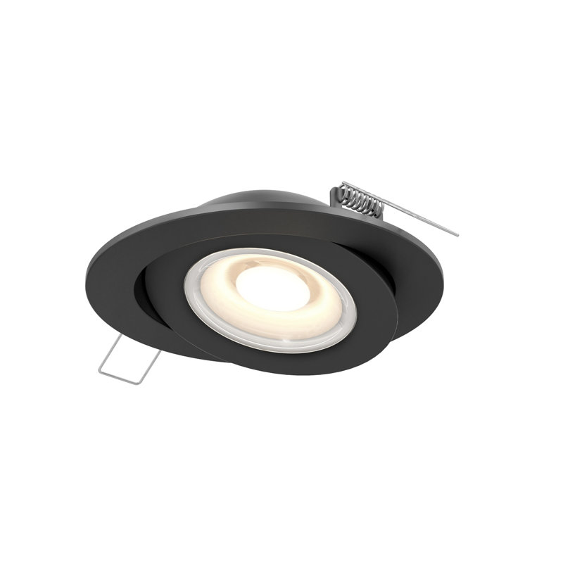 Panneau lumineux à DEL 6 po, Noir