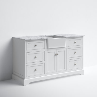 Pardue 60'' Single Bathroom Vanity