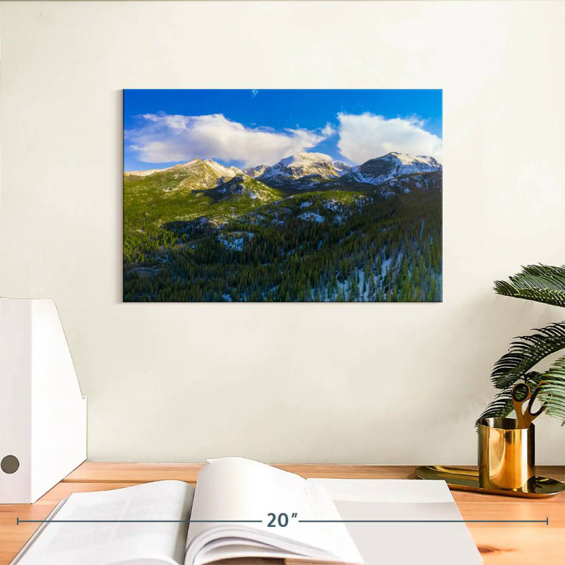 Alvord Longs Peak Landscape, 8" H x 12" W