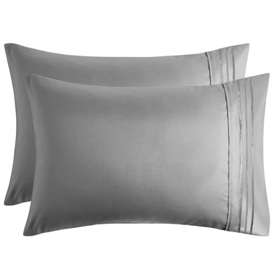  Brushed Microfiber Pillowcases Envelop Closure