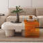 table basse créative de style crème ins