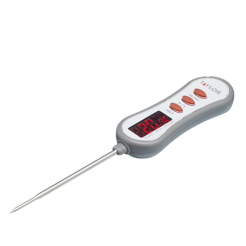 Pro Stainless Steel No Power Source Required / Manual Grill Thermometer