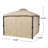 SKYLINE GAZEBO, Heavy Duty Outdoor Party Tent For Patio,Wedding, Backyard-112604534