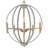 Euclid 6 - Light Unique / Statement Globe Chandelier-1538179148