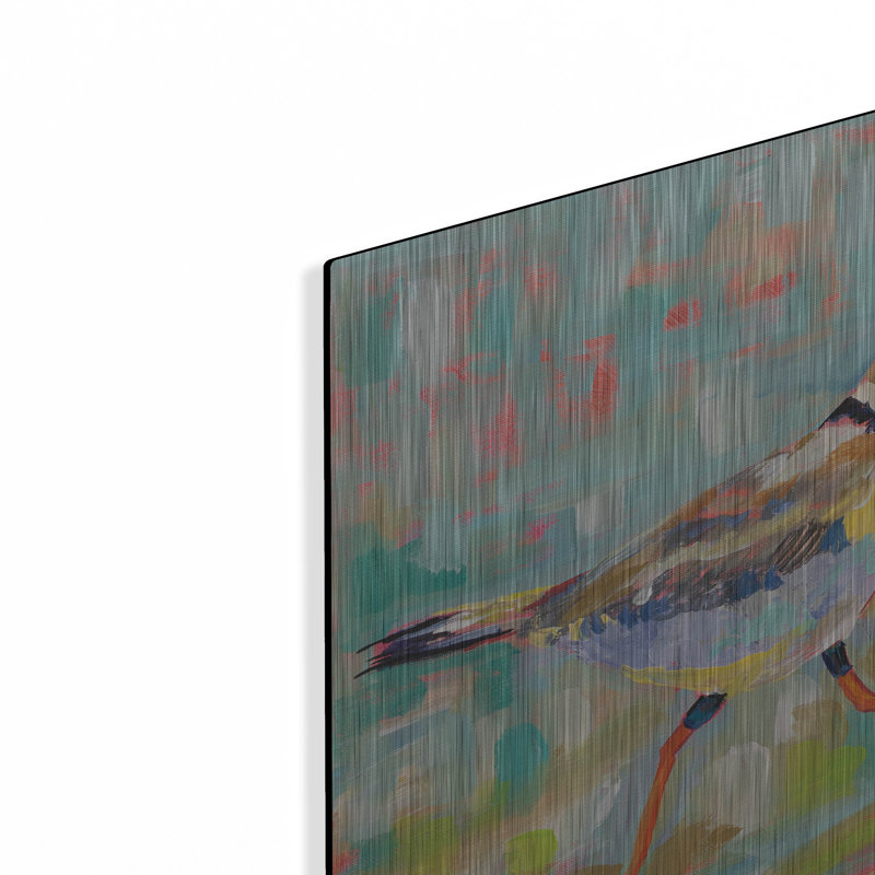 «Coastal Plover I» par Jeanette Vertentes, H 12 po x l 12 po