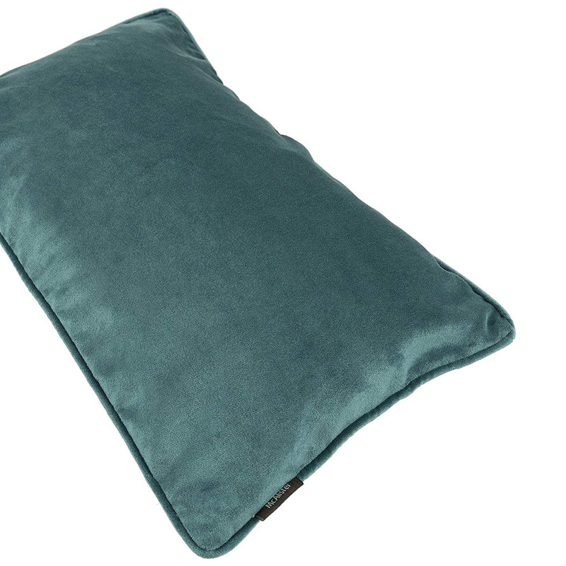 Jamel Rectangular Floor Cushion Cover, 30 x 50cm, Blue Green Teal