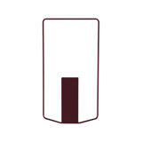 Itac Steel Floor Vase
