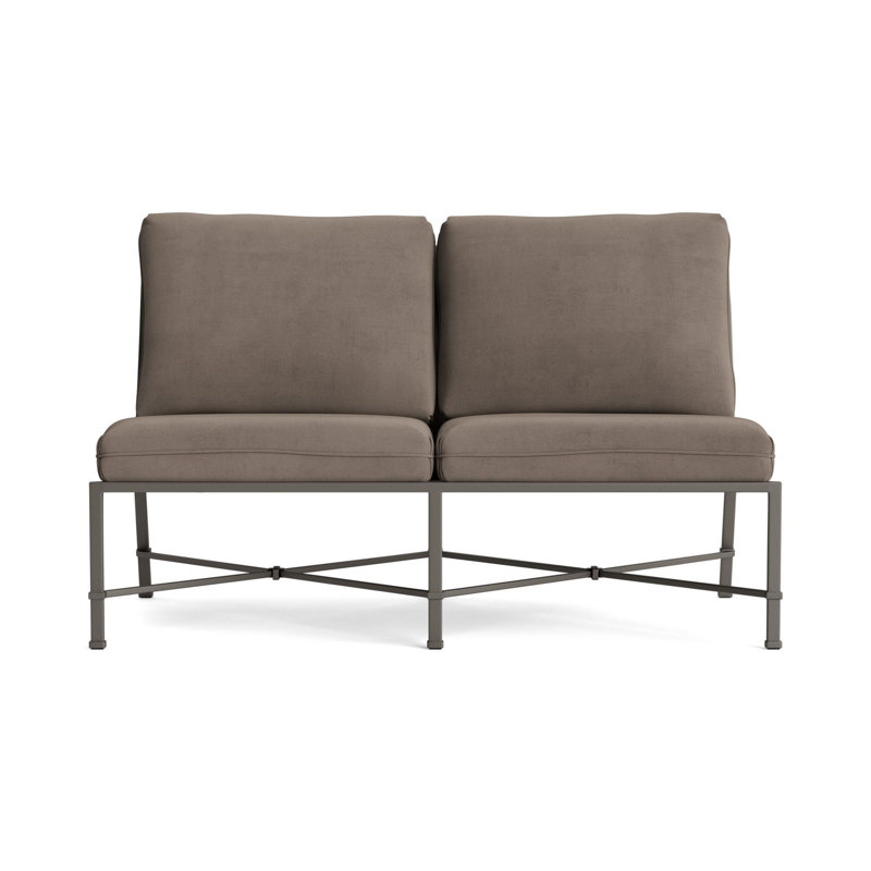 Venetian Outdoor 2 - Seat Loveseat, Fusion Neptune, Mica