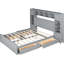 Grand lit stable avec configuration d'armoire, de tablette et de douille - gracieuse grise-1953762474-1953762473