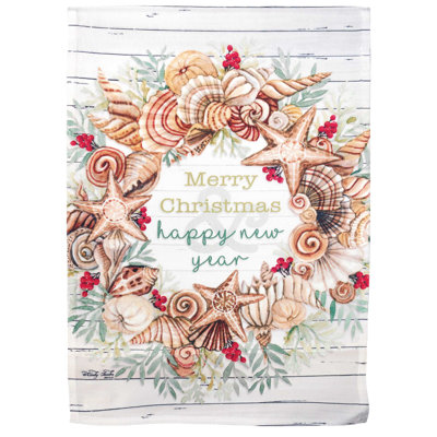Cronenbold Double Sided 18'' H x 13'' W Polyester Christmas Garden Flag