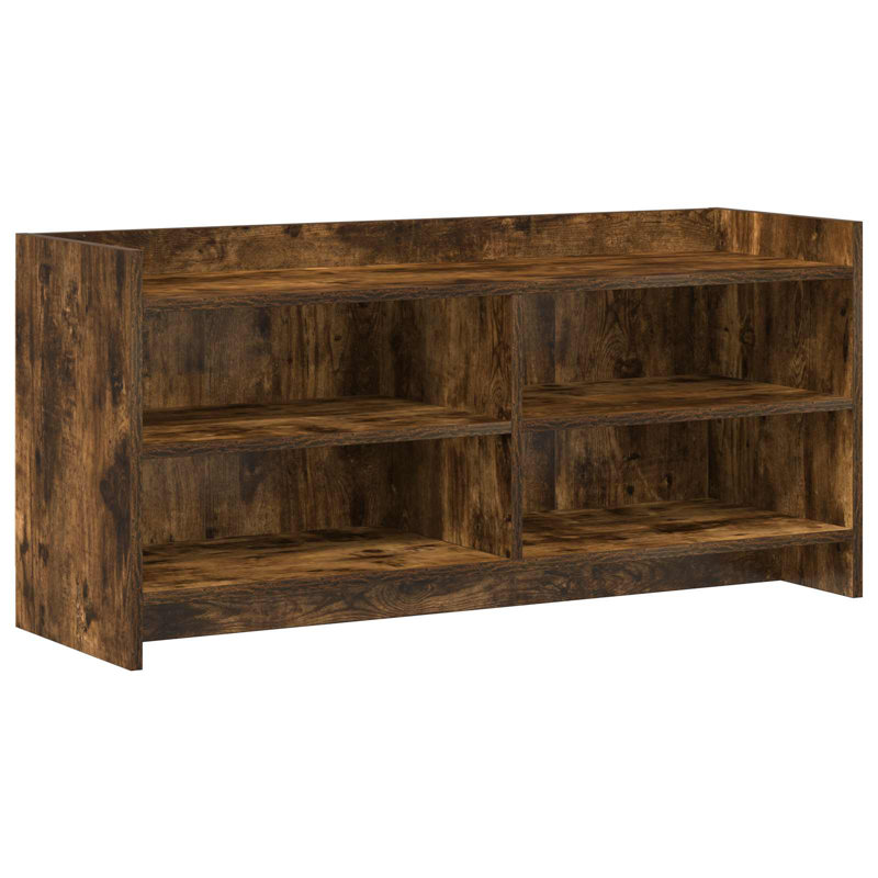 TV Stand for TVs up to 49", Smoked Oak