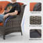 Sumuka 4-Person Outdoor Conversation Set with Cushions-763098784