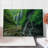 Ambesonne Scenery Cutting Board Large Size Waterfall Forest Green and Brown